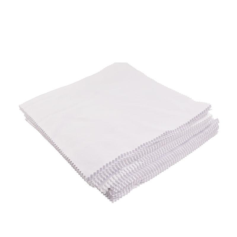 100pcs 20x20cm 220gsm Sublimation Microfiber Cleaning Cloth Eyeglasses Screen Lens Cleaning Cloth