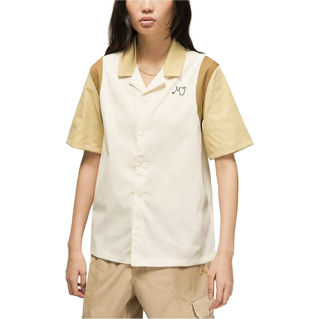 (WMNS) Air Jordan Button-Down Shirt 'White' Women's DZ3341-133