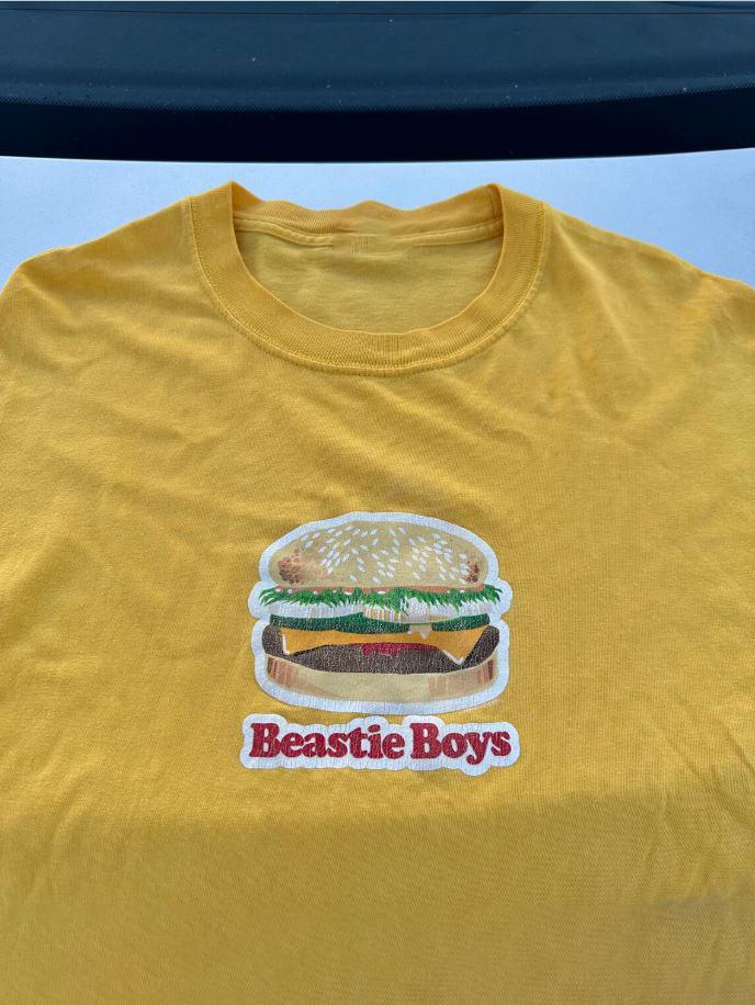 Beastie Boys American Hiphop Band Gold TShirt 100% Cotton Unisex BL2.152 Unisex T-Shirt