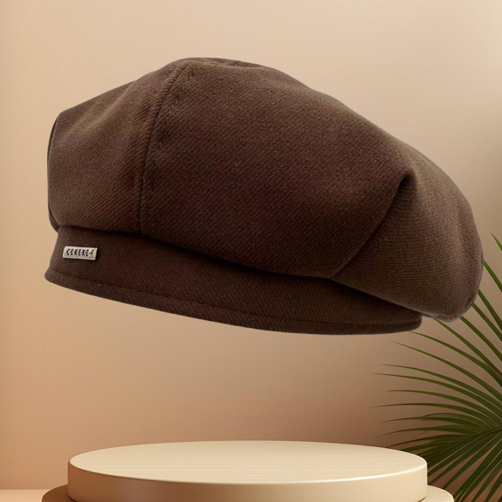 Beret Female British Retro Sunscreen Newsboy Hat Foreign Style Fashion Sweet Octagonal Hat