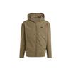 City Escape Full-Zip Hoodie With Solid Color Logo Men Outerwear Rock-Olive-Green IJ6091