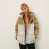 MLB MONOGRAM FW24 Пуховик Унисекс Кремовый 3ADJM0846-50CRD