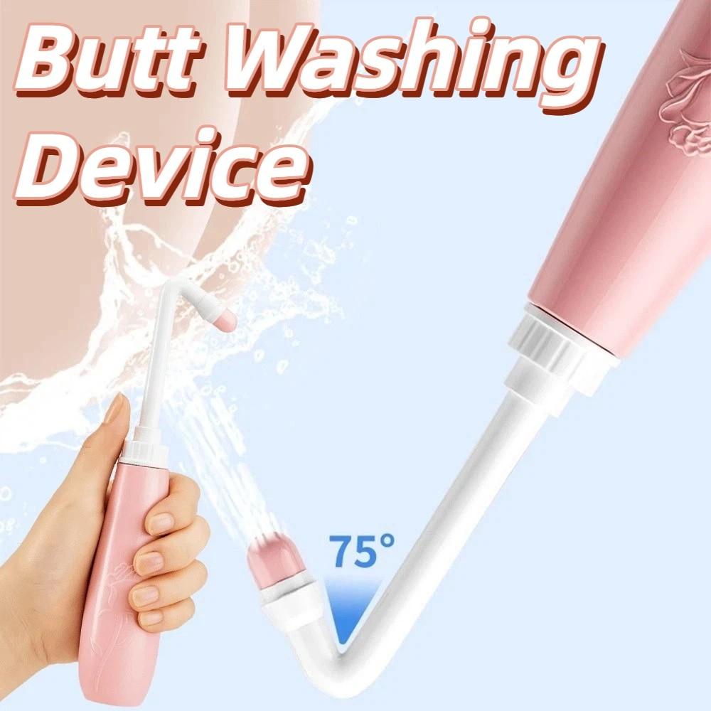 500ml Portable Bidet Sprayer Ergonomic Bidet Cleaner Easy To Use Butt Washing Device Elderly Care