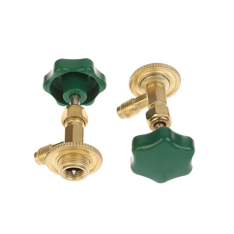 1 шт. Клапан для дозирования низкого давления Открывалка для бутылок Разъем 1/4 SAE Mayitr Прокалыватель баллона для хладагента для газа R22