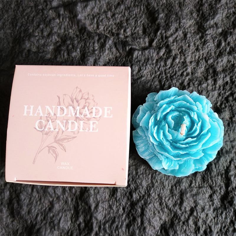 48° Rose Smell Cryogenic Candle Yilan Mild Wax Solution Soybean Wax Joyful Candles for Romantic Gift