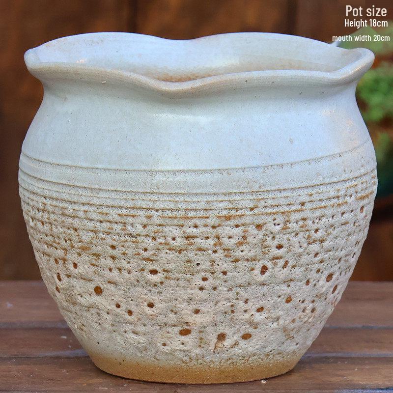 Специальное предложение: Высокий ретро-керамический цветочный горшок для суккулентов или зеленого редиса