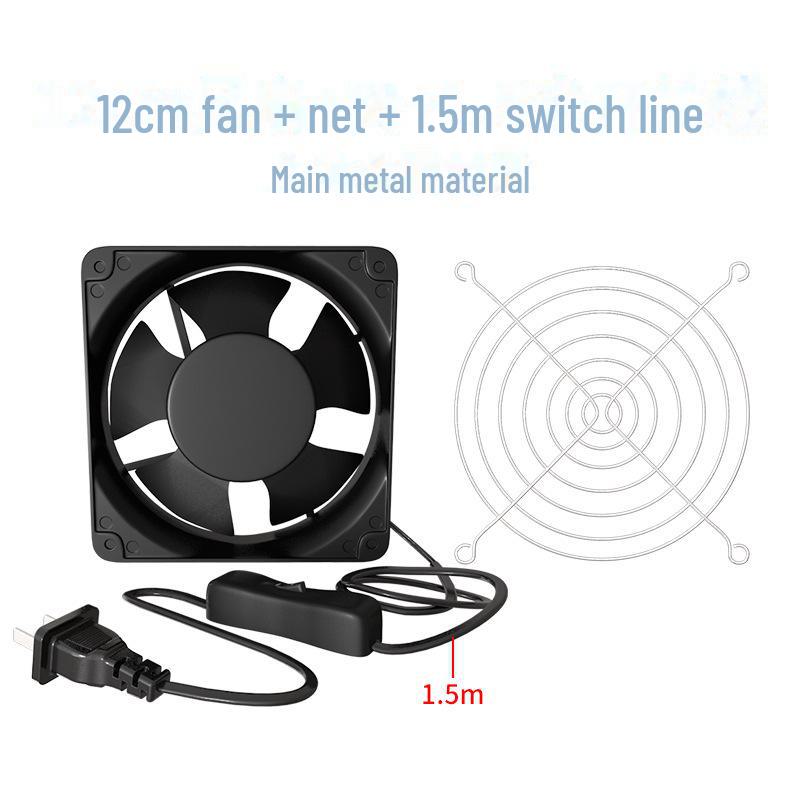 Компактный двухцелевой паяльный дымосос и вытяжной вентилятор