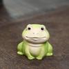 Miniature Frog Statue Table Centerpiece Mini Tea Pet Animal Figurine Clay Desk Small Sculpture