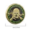 Heads We Win Tails You Lose Coin Lucky Token The U.S. Navy Skeleton Helmet Challenge Coin
