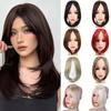 BB Clip Two Sides Hair Bangs Synthetic Clip In Hair Extensions Elegant Natural Looking For Daily Use Hair Accessories