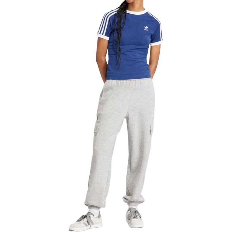 adidas Женская футболка Originals с рукавом реглан, темно-синяя, IR8112