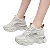 Dad Shoes Girl 2025 Summer New Inner Height Increase Small Mesh Shoes Versatile Breathable Lightweight Fashion Casual Women's Shoes