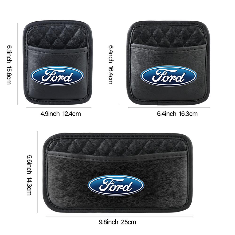 AKS1 Car Storage Bags Seat Back Side Door Stowing Tidying Pocket For Ford STRacing Mustang Edge Focus 2 3 MK2 MK3 MK5 Fiesta MK7 F150