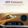 G2 G3 Автомобильный GPS HUD Спидометр Head Up Display HD Цифровой экран Сигнализация превышения скорости Спидометр Автомобильные электронные аксессуары