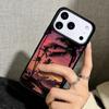 Capa Case for iPhone 17 Air 16 Pro Max 15 Plus 11 13 Mini 14 12 Back Phone Cover sunset palm trees