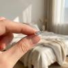 Титановые серьги-гвоздики с крылом, плоская задняя часть, 16G, Лабрет, Пирсинг губы, уха, хряща уха, козелка, хряща козелка, завитка, Пирсинг, Украшения