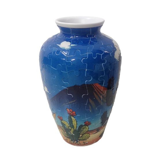 3D Puzzle Vase DIY Puzzle Vase Flower Holder 160 Curved Puzzle