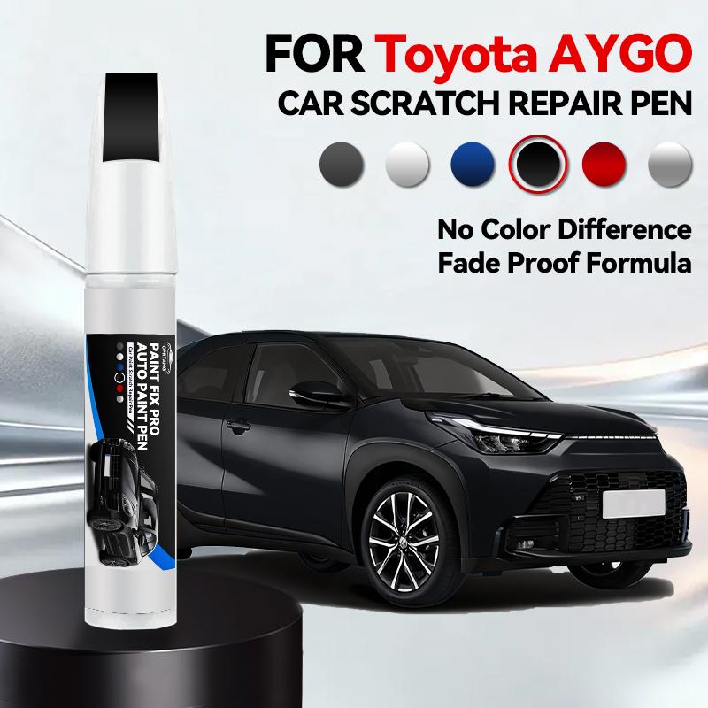 Vehicle for Exclusive Use For Toyota AYGO Paint Repair Pen Touch Up Scratch Remover DIY Auto Accessories Black White Silver Blue