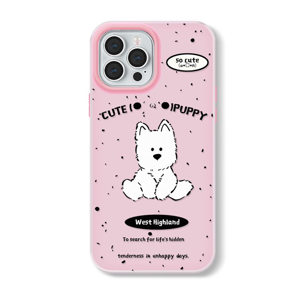 Чехол для iPhone Zhitai: Совместим с iPhone 11 до 15, Желейный чехол, Мультяшный дизайн