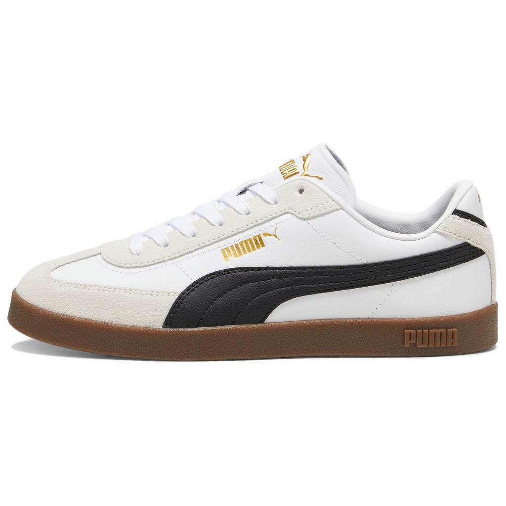 Puma Club II Era Synthetic Leather Suede Comfortable Shock Absorbing Wear Resistant Low Top Skate Shoes Unisex Skate Shoes 397447-07