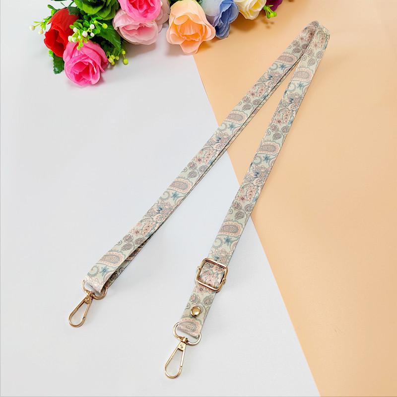 Printed Webbed Crossbody Strap Camera Phone Crossbody Strap Women's Bag Crossbody Strap