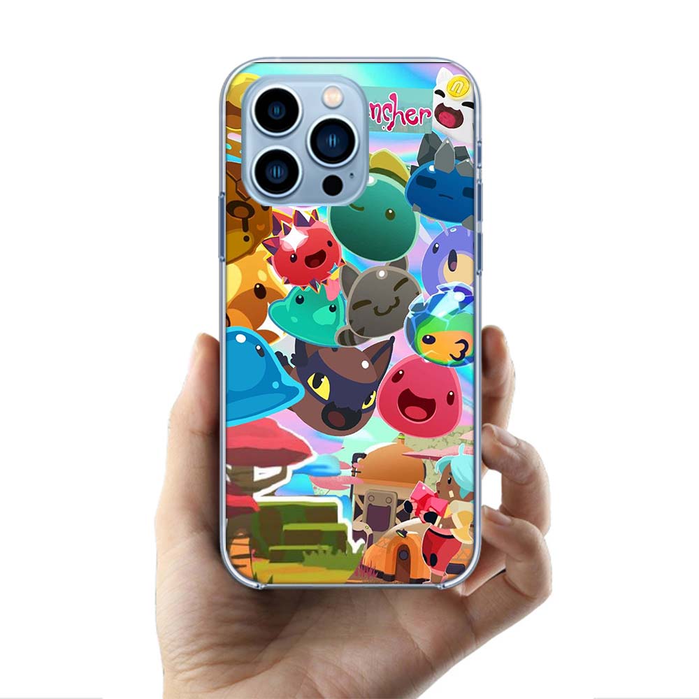 Чехлы для телефона S-Slime R-Rancher Game Cases Для iPhone 17E 16E 17 Air 16 Pro Max 15 Pro 14 Plus 11 13 12 Mini Крышка Чехлы Совместимые