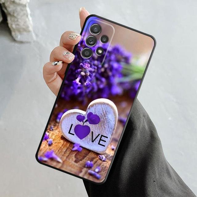 Girl Women Butterfly Crown Love Case For Samsung Galaxy A14 A73 A53 A71 A51 A31 A33 A22 A12 A21s A13 A32 A52s A72 A52 A23