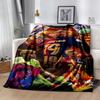 Lamine Yamal's Football Stars Unite: Lamine Yamal's Impact Blanket Warmthful Decor Perfect for Bedding Bed Picnics Four Seasons Universal Playful Desi