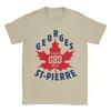 Мужская футболка Georges St Pierre Legacy  Потрясающая футболка с коротким рукавом и круглым вырезом  100% хлопок  Взрослая одежда