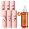 Multi Balm Wrinkle Care Radiance Non-irritating Moisture Essence Whitening Wrinkle Improvement 11g X 6 + Vitamin Ampoule 50ml X 1