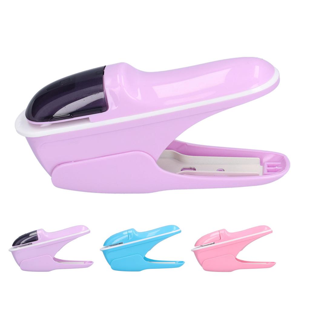 Степлер без скоб, безопасный, экологически чистый, ABS-степлер для офисных документов