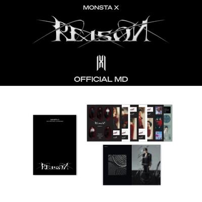 MONSTA X POP-UP STORE REASON Мини-фотокнига + Книга с наклейками