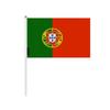 Drapeau Miniature - Portugal - 20 X 30 Cm - 100 Pièces - Polyester - Recto/Verso