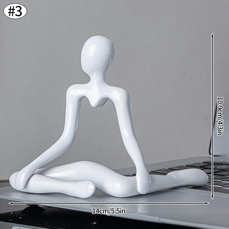Статуя скандинавского абстрактного мыслителя, абстрактная фигура, скульптура, небольшие украшения, мини-современное искусство, настольный декор, ручная работа, творческая статуя