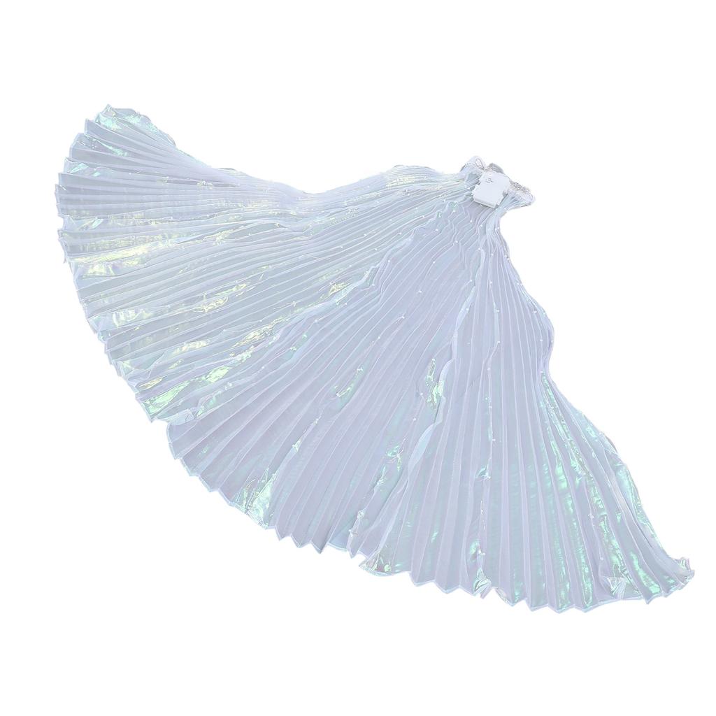 Светодиодный плащ с крыльями для взрослых, костюм для танца живота, светящаяся красочная одежда с крыльями для сцены