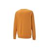 Puma Свитшот с круглым вырезом и длинным рукавом с логотипом, мужской свитшот, оранжевый 621562-27