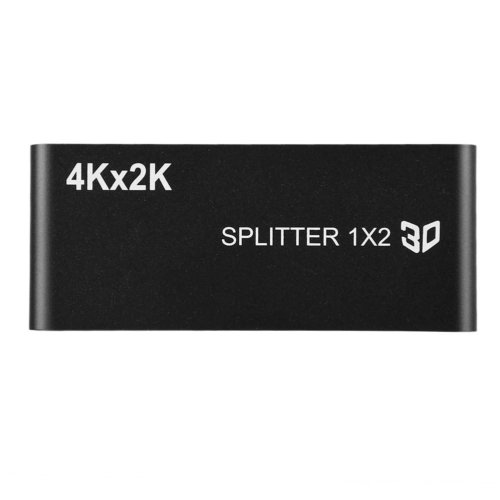 Металлический 4K HDMI Стандартный 1080P 60 Гц 3D Видео Коммутатор Разветвитель(1 вход 2 выхода )