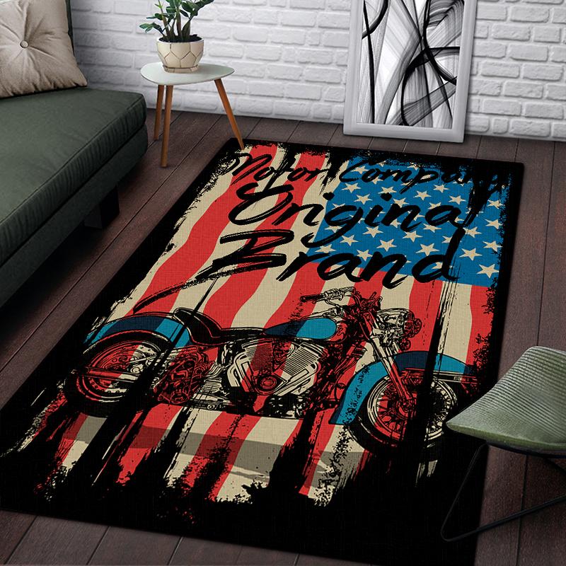 Винтажный декоративный череп с узором розы, декоративный квадратный ковер, современный дом, гостиная, пол, матовый ковер для спальни, художественный коврик для плаката