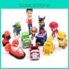 Puppy Car 12pcsset Boy Toy Gifts Figure Doll Action Collection Model