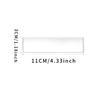10Pcs Clear Self-Adhesive PVC Shelf Tag Pockets Removable Label Holders for Home Drawer Closet Organizing