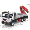 MOULD KING 17063 Technical Car Building Block Remote Control Truck Mounted-Crane Model Assembly Brick Toys Kids Christmas Gift