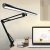 LED Buty Lamp with Clamp Clip On Desk Lighting Swing Arm   Brightness Salon Lamp for Makeup Tattoo Eyebrow Rding
