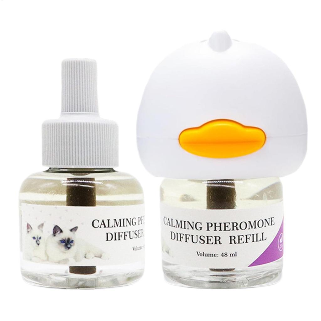 Диффузор с феромонами для домашних животных для успокоения кошек Успокаивающий диффузор с феромонами для спокойного расслабляющего дома В помещении Помощь для успокоения кошек Товары ЕС/Великобритания