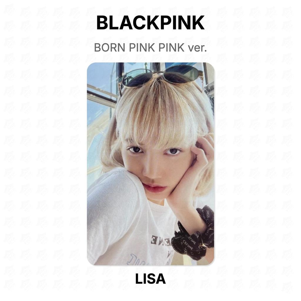 BLACKPINK BORN PINK Розовая версия. Официальная фотокарта