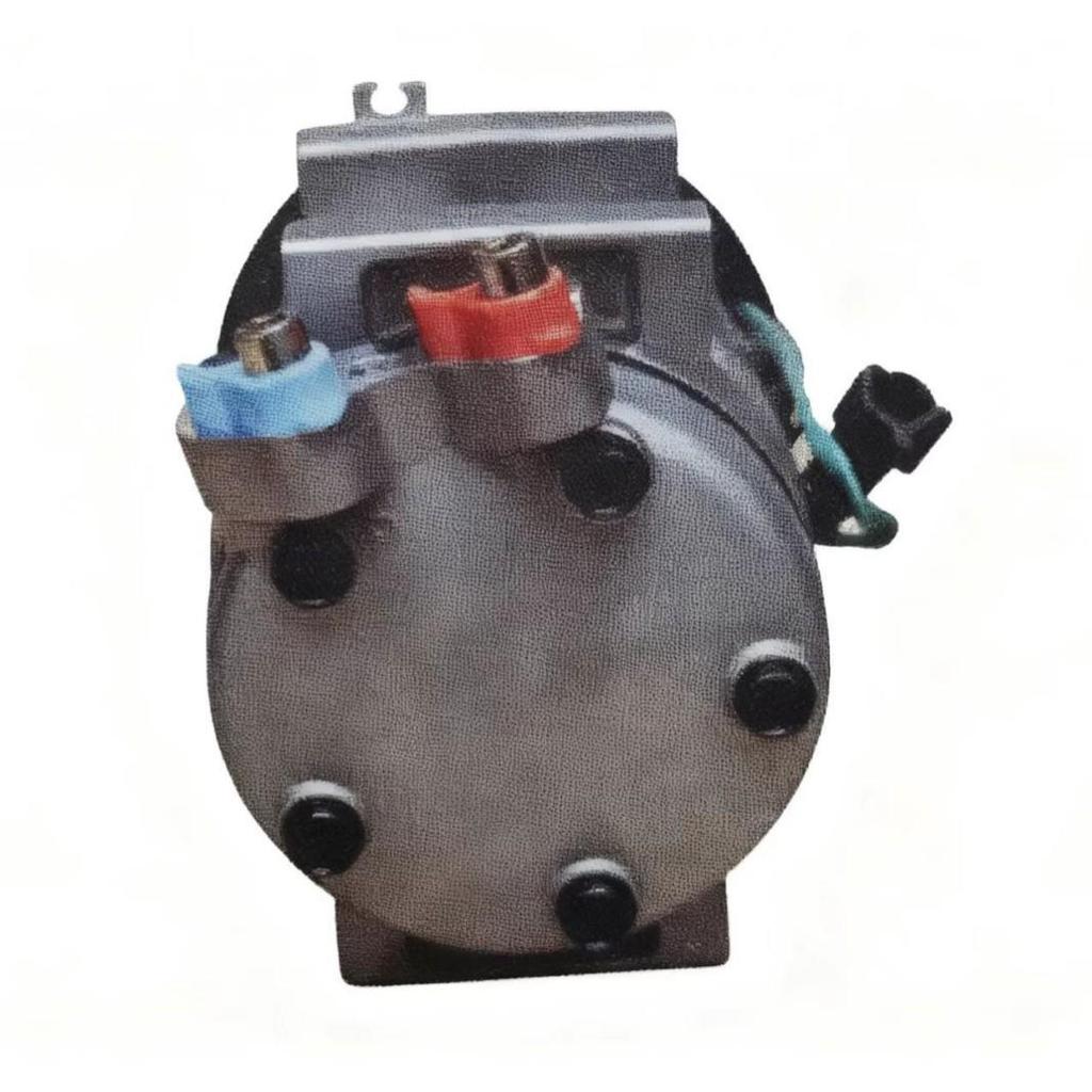 The 5S-DKS compressor fits Hitachi models 4456130, 506211-7980, and 506011-9910.