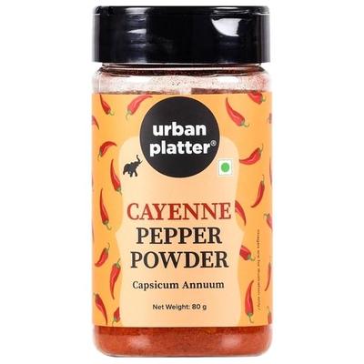 Urban Platter Порошок кайенского перца, 80 г [Острый и дымный перец]