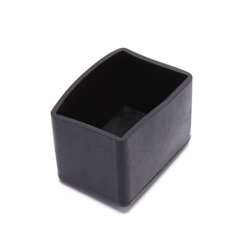 8 шт. Прямоугольные силиконовые колпачки для ног стула нескользящие крышки для ног стола носки протектор