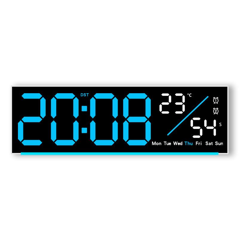 Multifunctional LED Digital Alarm Clock - Stylish Desktop & Living Room Dual Use 5527