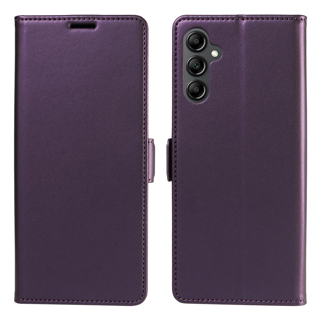 For Samsung Galaxy A56 5G Case Side Magnetic Clasp RFID Blocking Leather Phone Wallet Cover