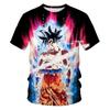 Anime Dragon Ball Son Goku 3D Print Kids Summer Fashion Casual Unisex Children's Clothing Tshirt Tops